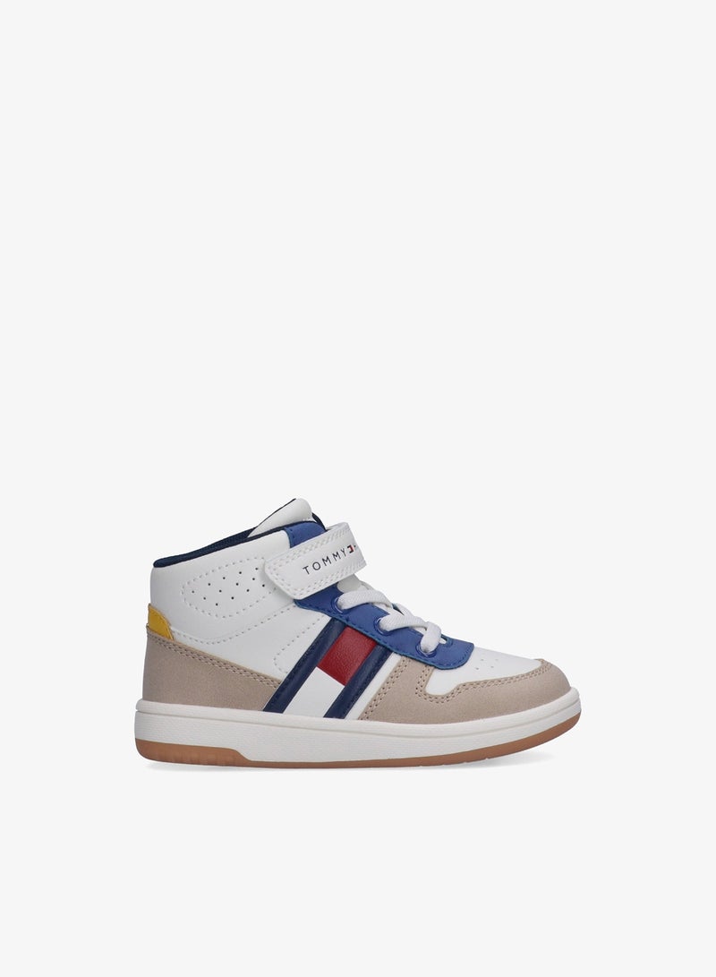 تومي هيلفيغر أحذية رياضية كاجوال عالية للأطفال - Image 1